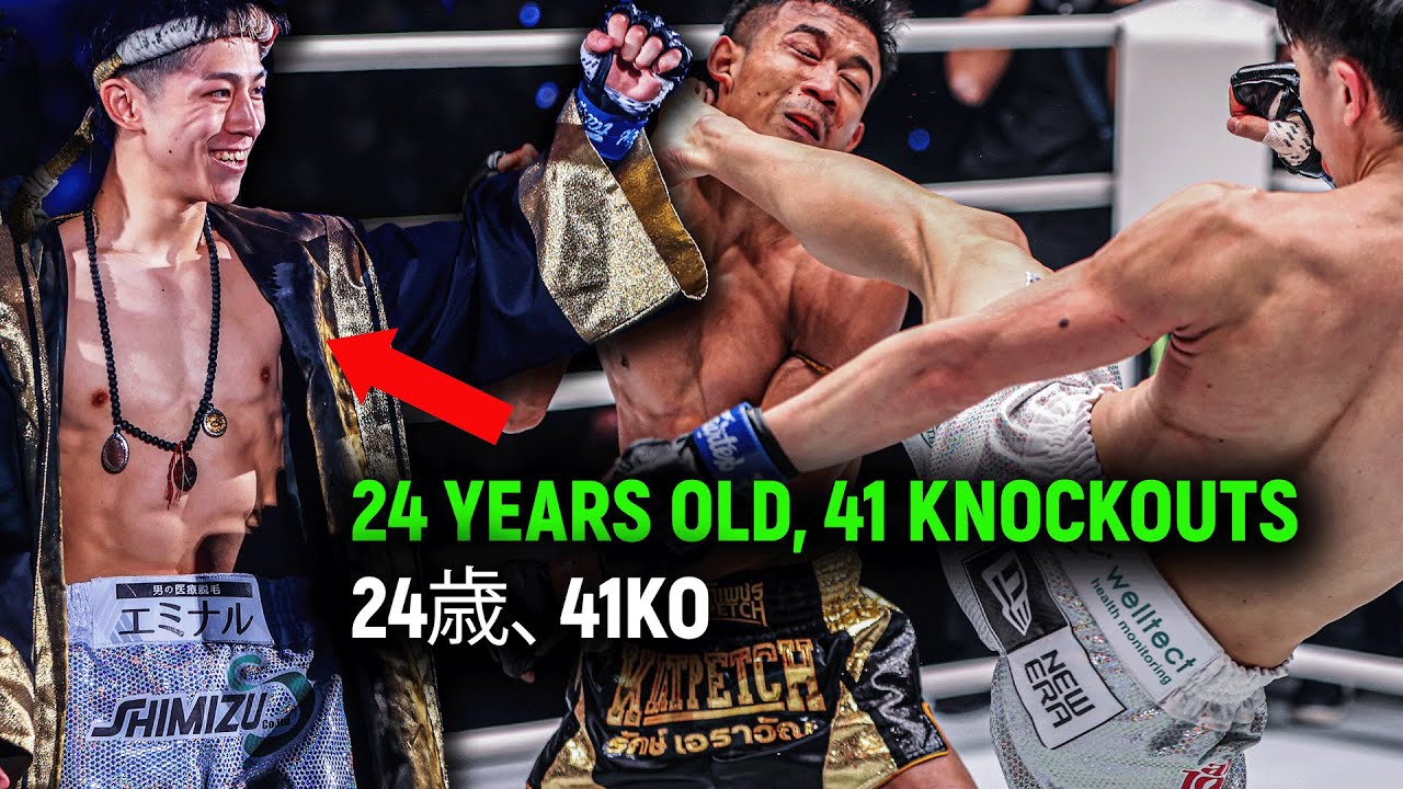 The FASTEST REFLEXES in Muay Thai ⚡️ Nadaka Yoshinari FULL Fights | 吉成名高 フルファイト集 background