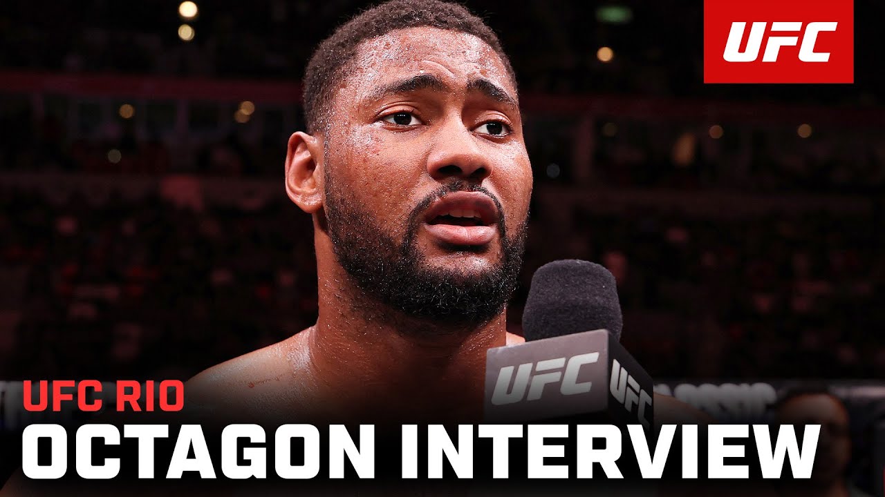 Mario Pinto Octagon Interview | UFC Rio background