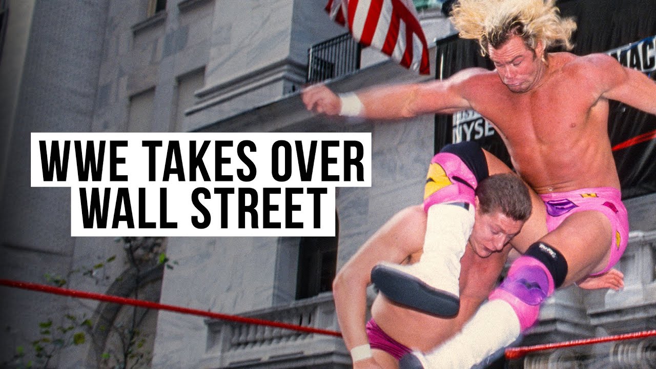 WWE comes to Wall Street | Hardy Boyz, Dudley Boyz and more in action: From the WWE Vault background