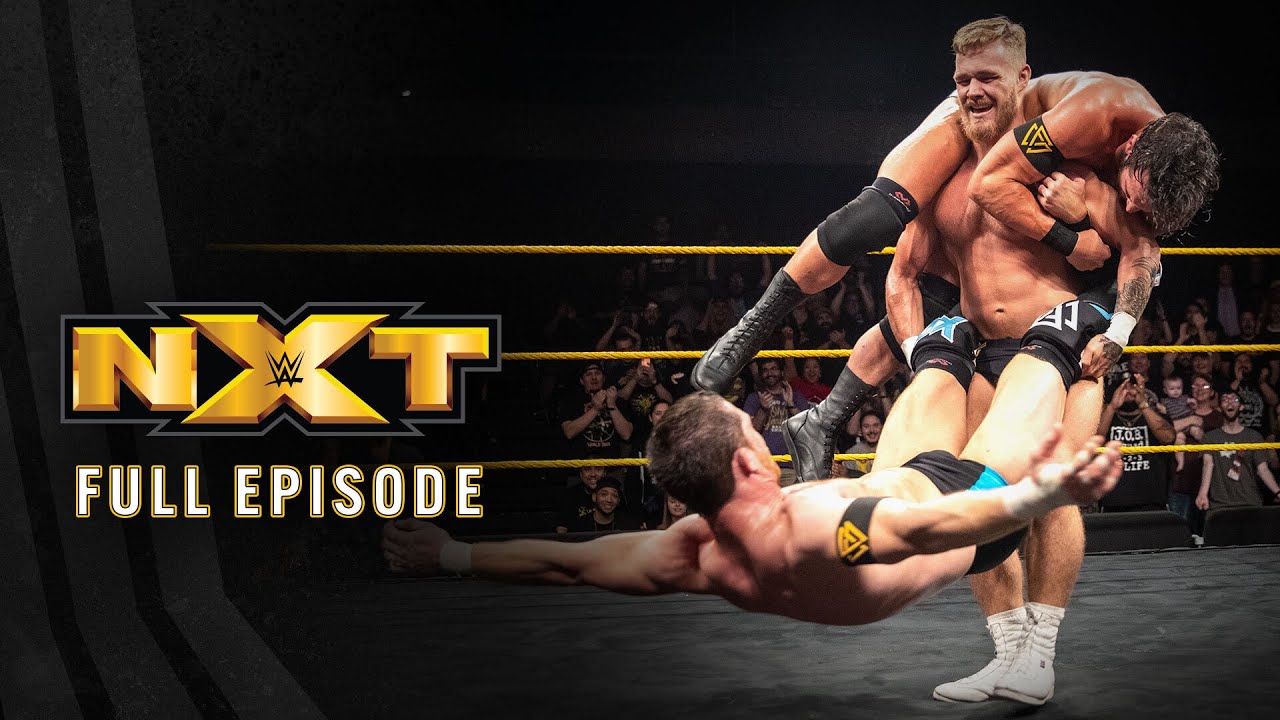 FULL EPISODE: Moustache Mountain vs. Undisputed ERA for NXT Tag Team Title: WWE NXT, July 11, 2018 background