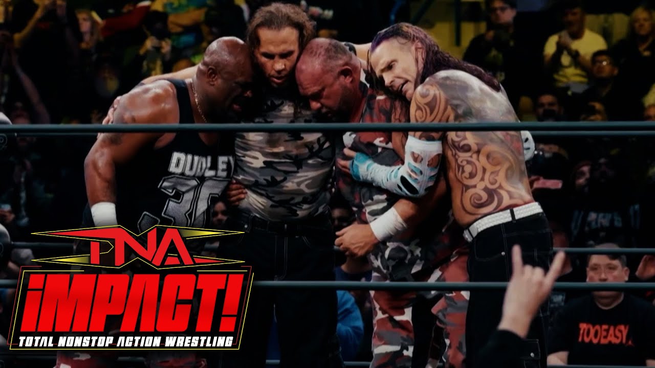 The End of the Road for Team 3D | Bound For Glory: Fade To Black background