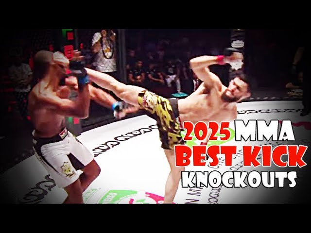 High-Flying Finishes: Best Kick KOs in MMA 2025