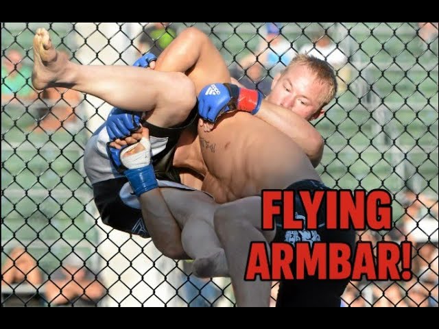 WOW! FLYING ARMBAR! | LFA MMA