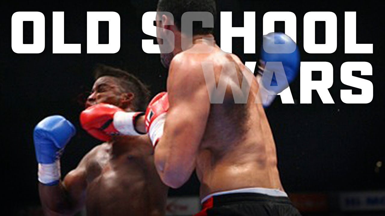 Old School Kickboxing Wars background