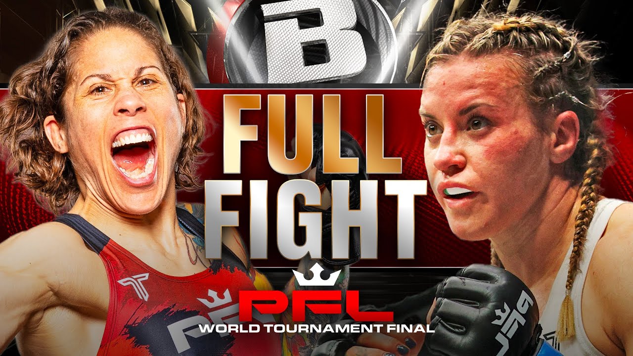 Title-Deciding BATTLE! | Liz Carmouche v Jena Bishop | Full Fight | PFL WT 9 2025