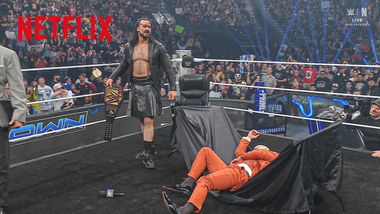 Drew McIntyre & Cody Rhodes' contract signing ends in chaos | WWE SmackDown | 10/31/25