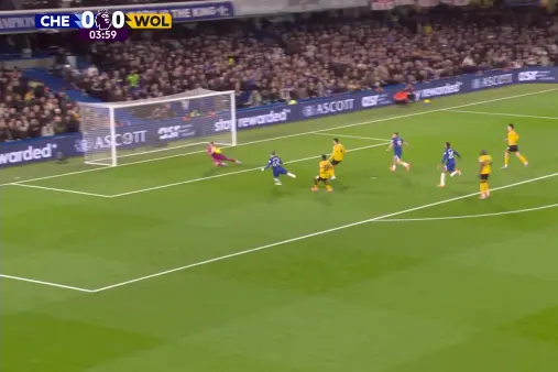 [Highlights] Enzo's pinpoint over-the-top pass, Garnacho's one-on-one shot saved by the goalkeeper again