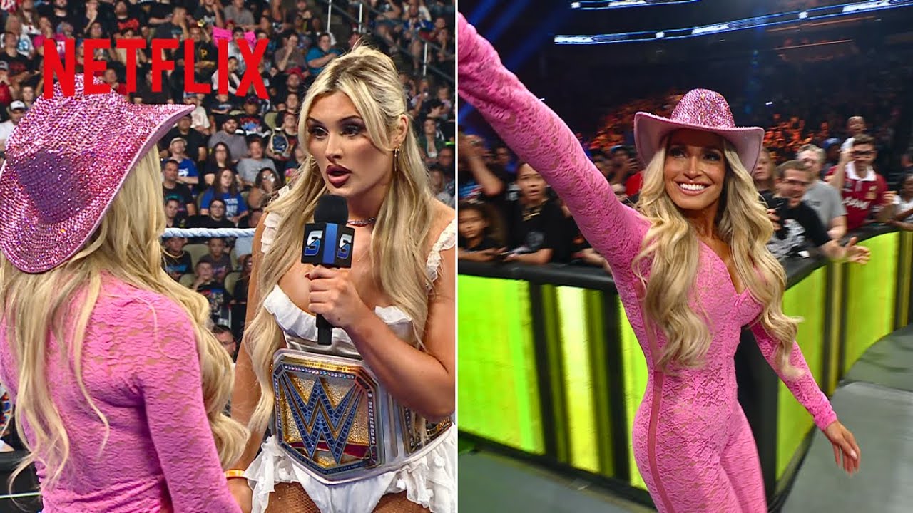 Trish Stratus returns to challenge Tiffany Stratton at Evolution | WWE SmackDown | 7/4/2025