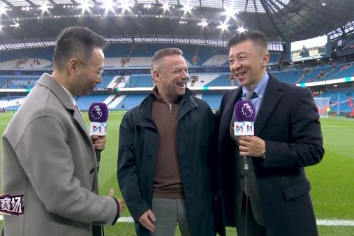 [Pre-match] Zhan Jun interviews Dickov: Haaland is a goal machine, predicts Man City to win 3-1