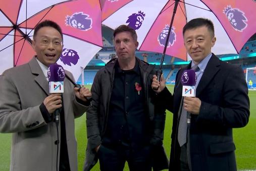 [Pre-match] Zhan Jun interviews Robbie Fowler: Not a single Maybach can be missing, modern strikers must do more than just score