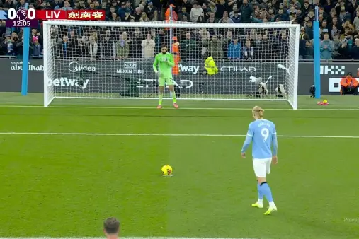 [Highlights] Haaland's penalty saved! Mamardashvili concedes penalty then makes save