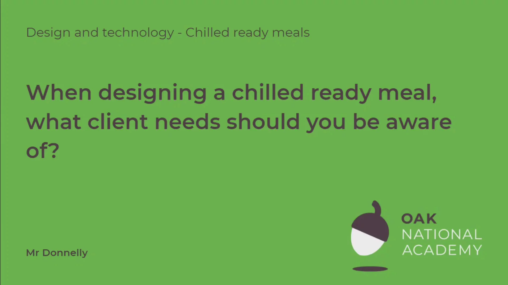 Year 9 Science background