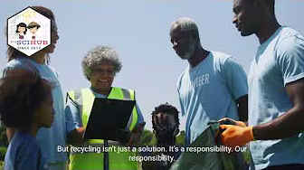 GRADE 5 - SCIENCE: 5Rs of Waste Management - RECYCLING background
