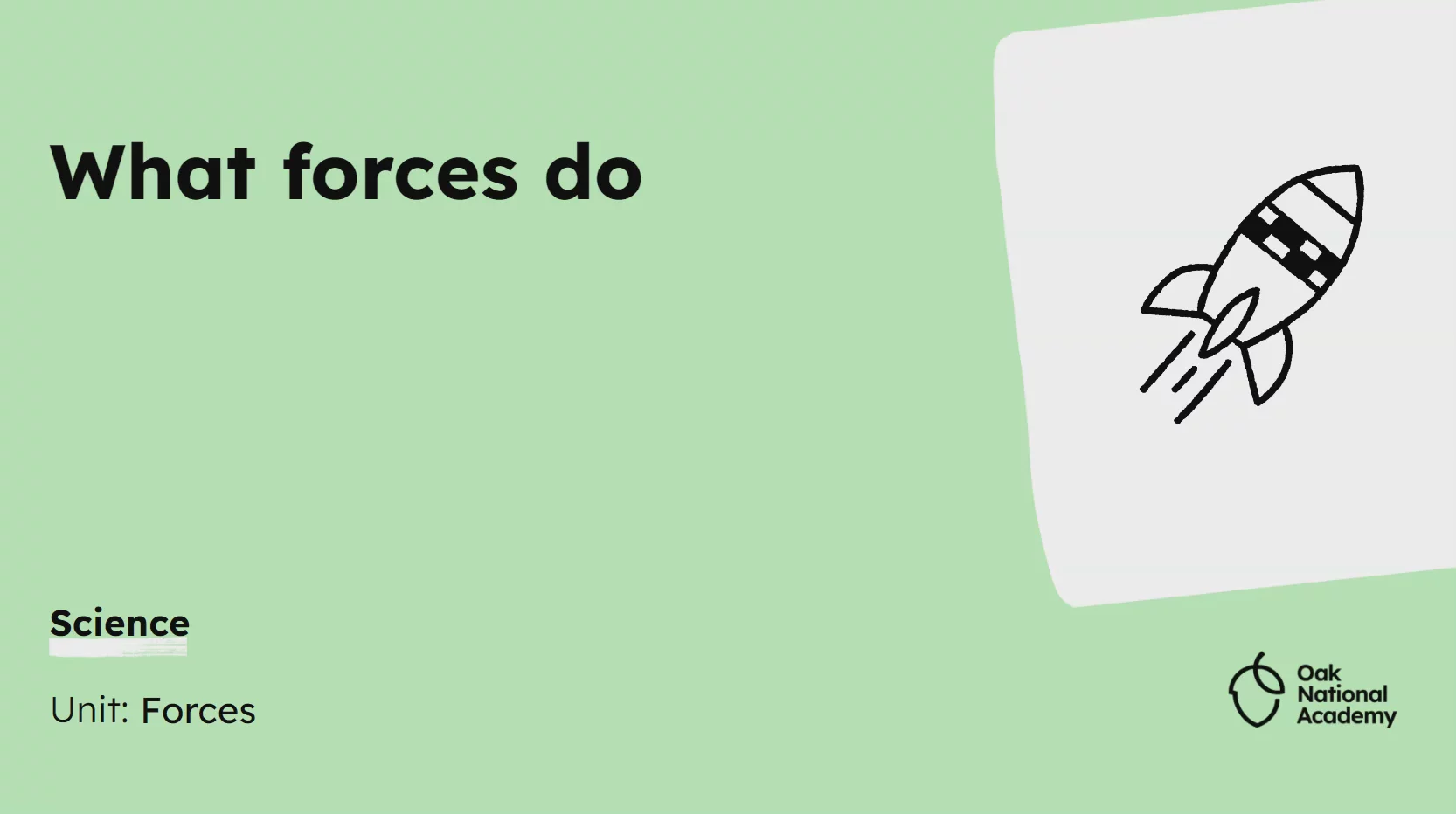 Year 7 Science background