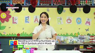 Matematika Kelas 1 Q1 Episode 9: Membaca dan Menulis Angka Hingga 100 dalam Simbol dan Kata background