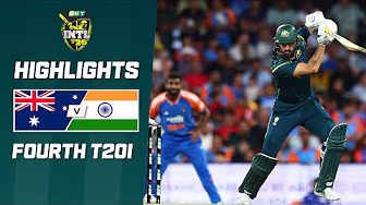 Australia v India 2025-26 | Fourth T20I poster backdrop