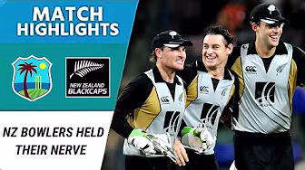 NZ Bowlers Held Their Nerve to Clinch a Victory | Ryder–McCullum Fireworks at The Top background