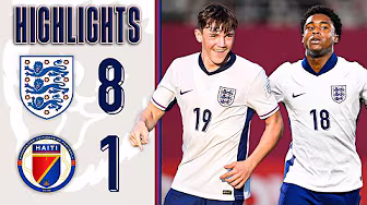 Young Lions Hit EIGHT In Doha! | England 8-1 Haiti | FIFA Under-17 World Cup | Highlights