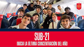 La sub-21 inicia la última concentración del año | 🔴 SEFUTBOL