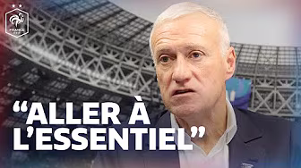 Avec Didier Deschamps après sa conf' de presse