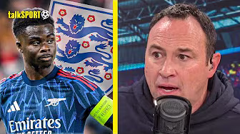 "REALLY CRUCIAL!" Jason Cundy claims Bukayo Saka MUST SHOW MORE to keep his place in England XI!
