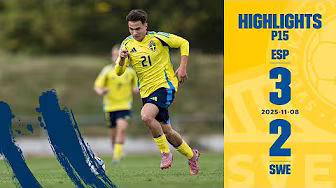 Highlights P15/10 Spanien-Sverige 3-2