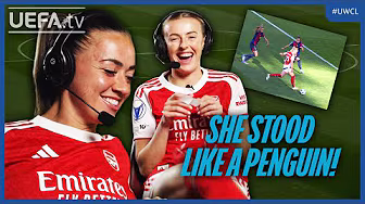 Can Arsenal Players Commentate On Their UWCL Moments?