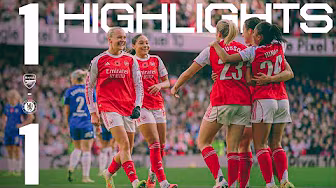 RUSSO RESCUES POINT IN LONDON DERBY | HIGHLIGHTS | Arsenal vs Chelsea (1-1) | WSL