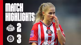 Lasses Fall To Late Defeat | SAFC Women 2 - 3 Portsmouth Women | Barclays Women’s Super League 2