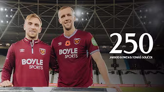 250: In Their Own Words | Jarrod Bowen & Tomáš Souček Reflect on their West Ham Journey's So Far ⚒️
