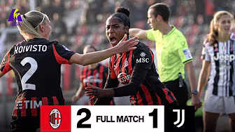 ROSSONERE DA URLO! | La partita integrale | Milan-Juventus 2-1 | Serie A femminile