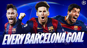 Messi Conquered Europe! 😍 | Every Barcelona Goal 2014/15