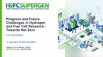 Progress and Future Challenges in Hydrogen and Fuel Cell Research - Towards Net Zero background