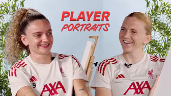 🤣 'Why is her nose blonde?' | Player Portraits with Leanne Kiernan & Ceri Holland