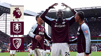 Buendía, Onana, Barkley & Malen 🎯 | VILLA 4-0 BOURNEMOUTH