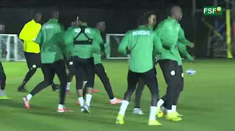Amical  Brésil -Sénégal: Première séance d’entraînement des Lions à Londres