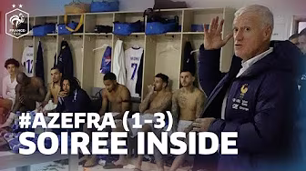 Un soir de match avec les Bleus à Bakou (3-1)