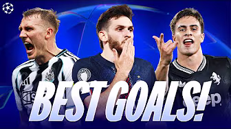 The Best Goals Of The Champions League Season So Far!