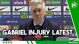 Gabriel injury LATEST, Chelsea LUCKY to have ESTEVAO | Carlo Ancelotti
