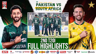 Full Highlights | Pakistan vs South Africa T20I Series | 2nd T20I | PCB | M2R1U background