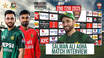Salman Agha Post Match Interview | Pakistan vs Bangladesh | 2nd T20I, 2025 | PCB | M2N1A