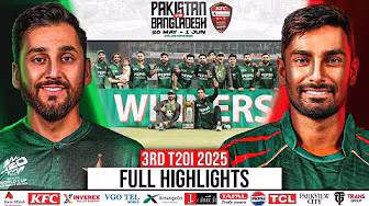 Full Highlights | Pakistan vs Bangladesh | 3rd T20I, 2025 | PCB | M2N1A
