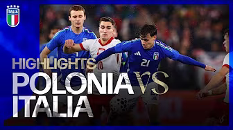 Highlights: Polonia-Italia  2-1 | Under 21 | Qualificazioni Euro 2027