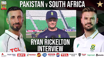 Ryan Rickelton Interview | Pakistan vs South Africa Test Series 2025 | 1st Test Day 3 | PCB | M2R1U