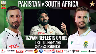Rizwan reflects on his Test journey and shares insights on succeeding in spin-friendly conditions 🏏 background