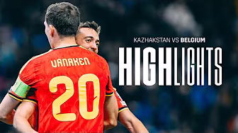 Kazhakstan 1-1 Belgium | A draw in Astana | #REDDEVILS