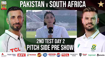 Pitch Side Pre Show | Pakistan vs South Africa Test Series 2025 | 2nd Test Day 2 | PCB | M2R1U