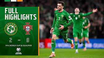 HIGHLIGHTS | Ireland 2-0 Portugal | FIFA World Cup 26 Qualifier
