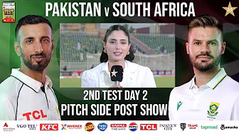Pitch Side Post Show | Pakistan vs South Africa Test Series 2025 | 2nd Test Day 2 | PCB | M2R1U