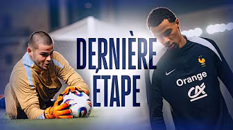 Ultime séance à la veille du dernier match (Azerbaïdjan-France)